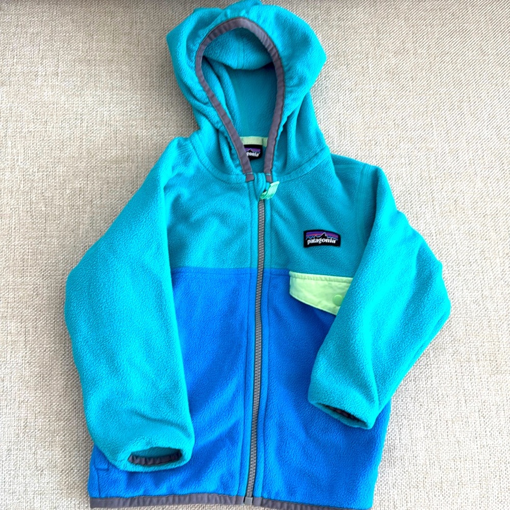 Patagonia 12-18mo fleece zip up